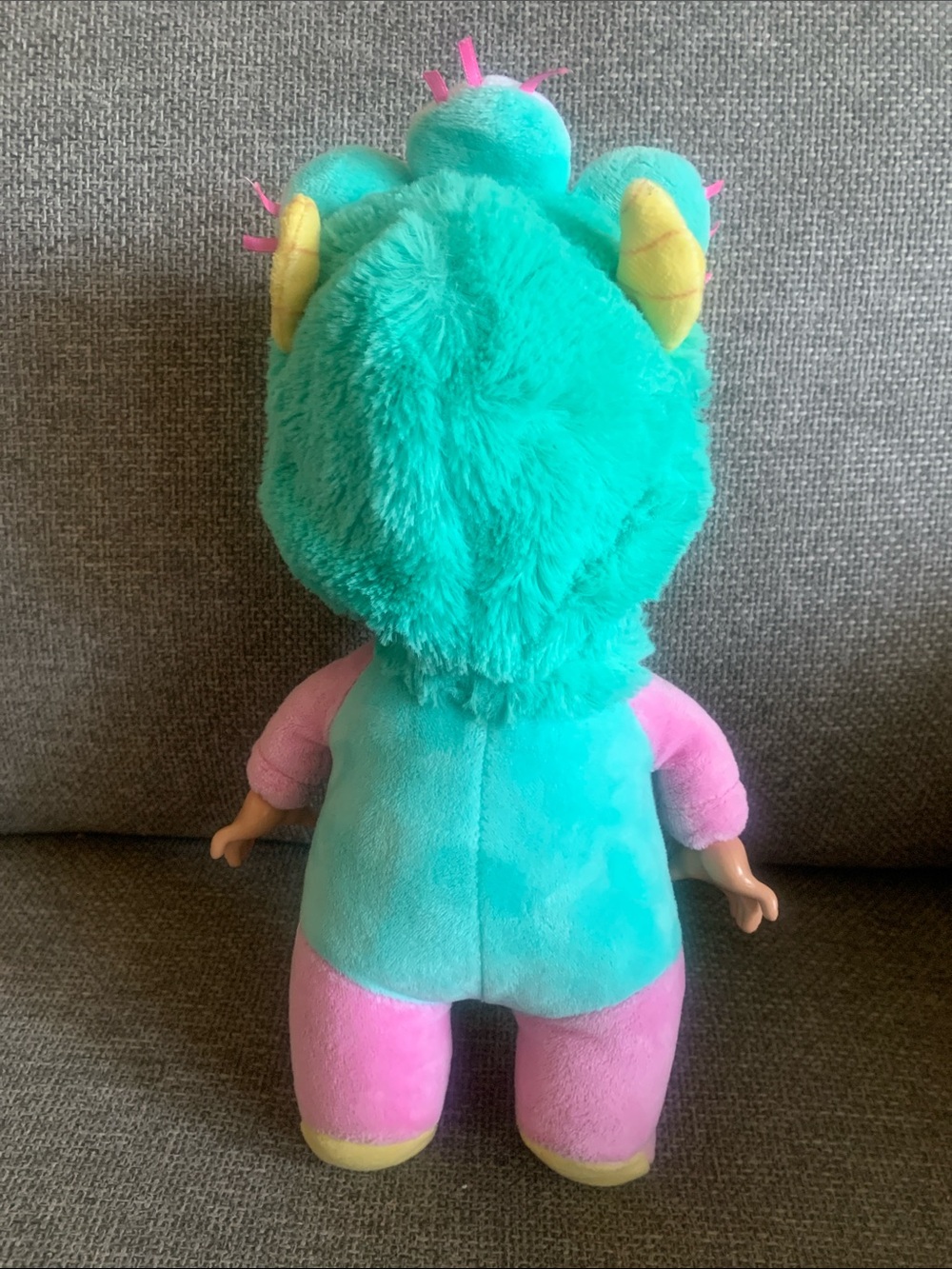 Cry Babies Tiny Cuddles Monster Zippy Baby Doll with Pacifier 11” - Picture 4 of 8